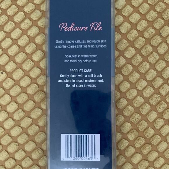 🐈NIP Pretty Savvy Duel Sided Pedicure File🐈 - Picture 2 of 2